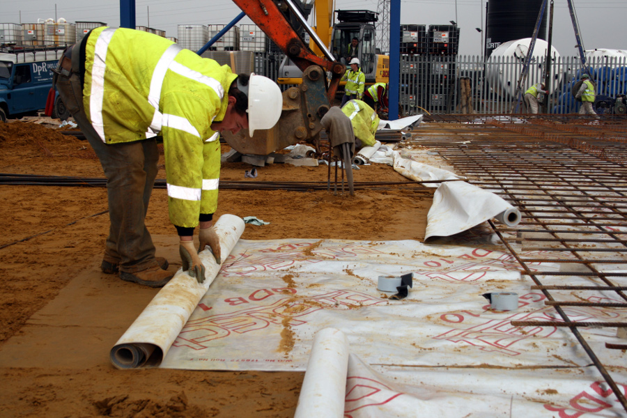 Ground floor protection and underfloor ventilation