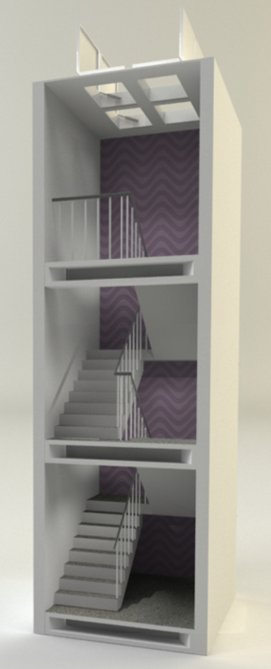 Smoke Ventilation- Escape Stair / Fire Fighting Stair