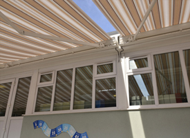 Zenith Folding Arm Awning