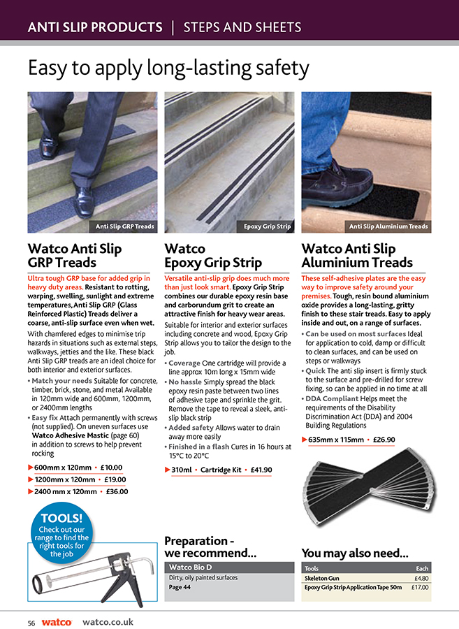 Anti Slip Catalogue Brochure