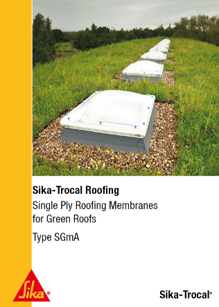 Single Ply Roofing Membranes for Green Roofs Brochure