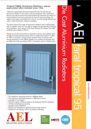 Die Cast Aluminium Radiators Brochure
