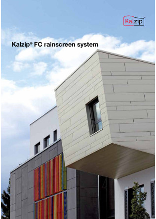 Kalzip FC rainscreen system Brochure