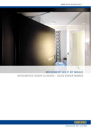 Boxer Concealed closer Brochure