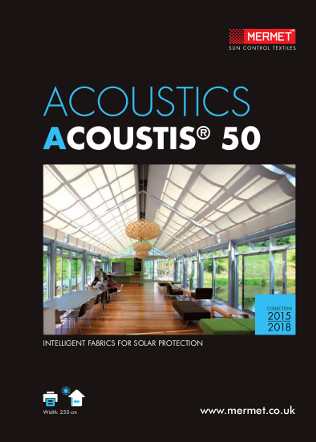 Mermet Acoustics 50 2015 Brochure