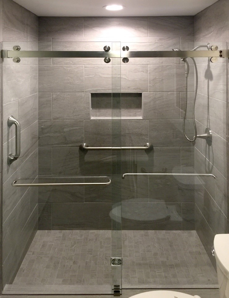 Sliding Shower Door System: Cambridge