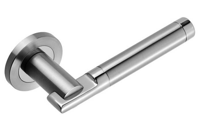 Steelworx SWL Berna Lever on Rose - SWL1010