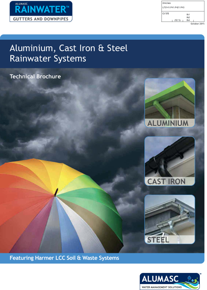 Alumasc Rainwater Technical Brochure Brochure
