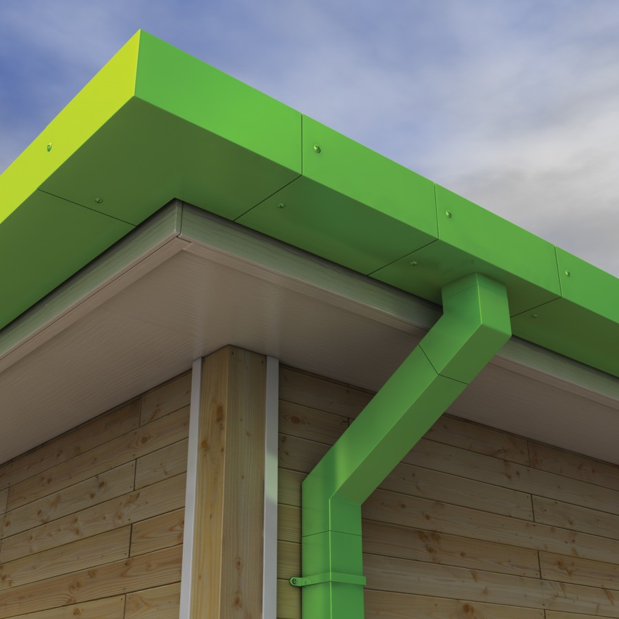 Flushjoint - Aluminium Downpipe System