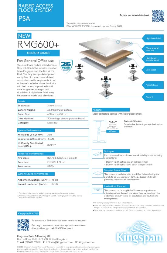 RMG600+ Brochure