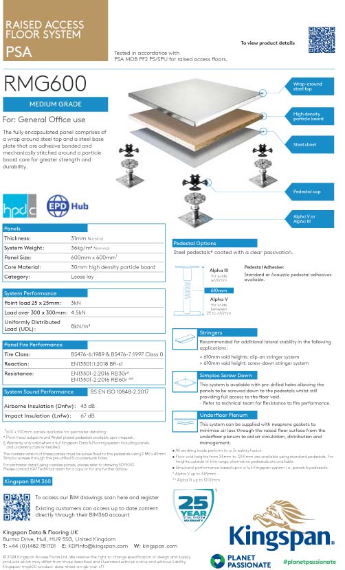 RMG600 Brochure