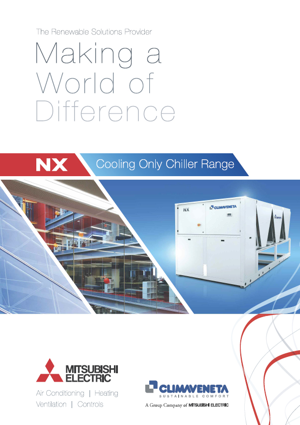 NX Cooling Only Chiller Range Brochure