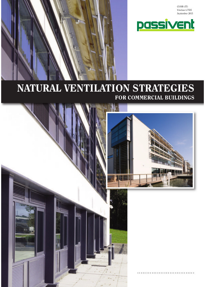Natural Ventilation Strategies for commercial buildings      Brochure