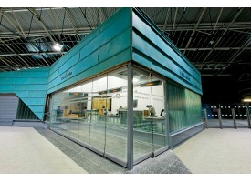 Glass systems for an open and transparent room design