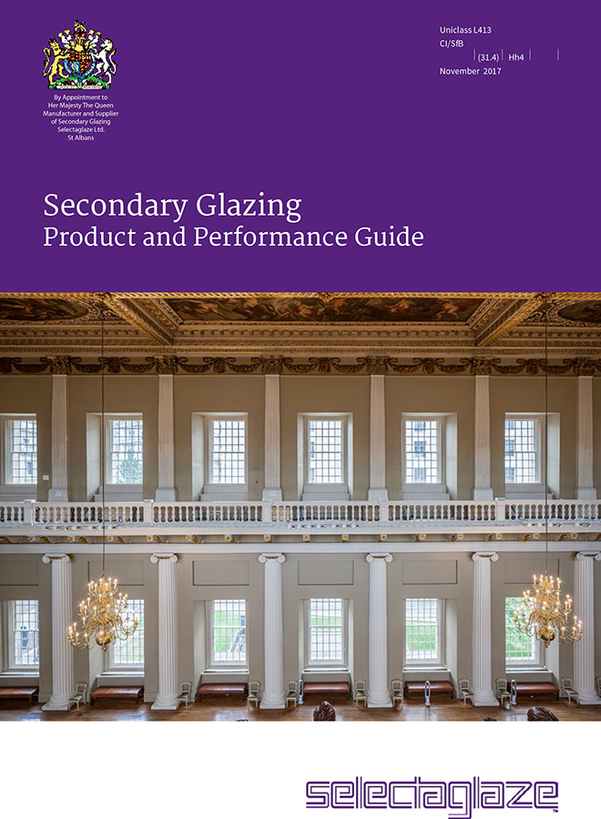 Secondary Glazing - Product and Performance Guide Brochure