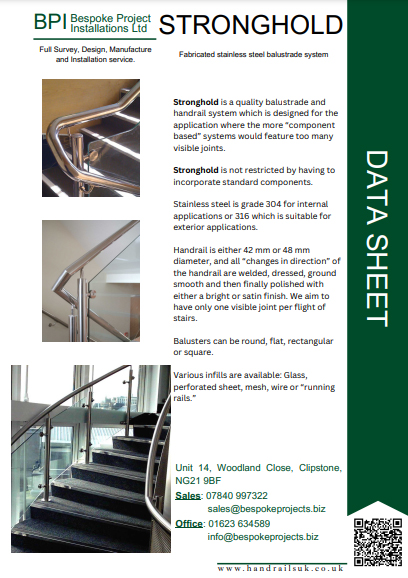 Stronghold Brochure  Brochure