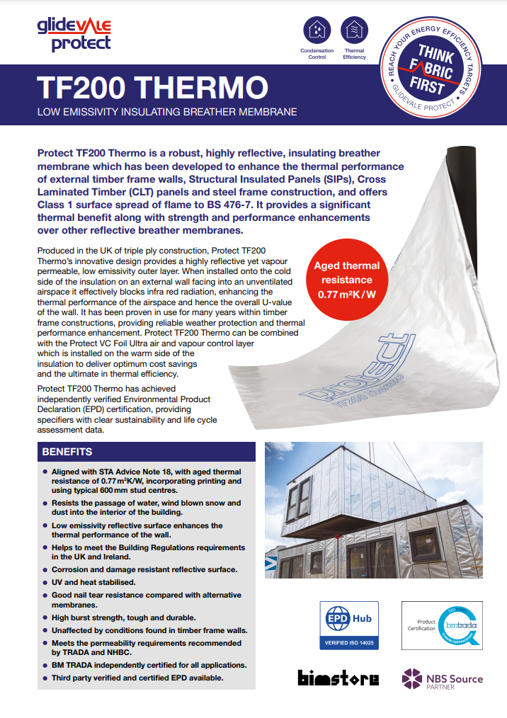 Protect TF200 Thermo leaflet Brochure