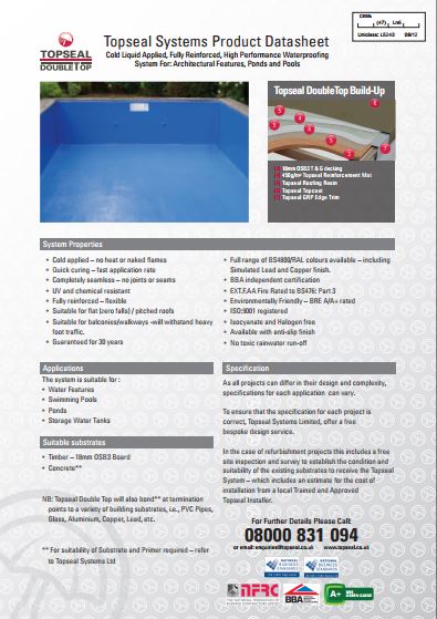 Topseal DoubleTop Brochure