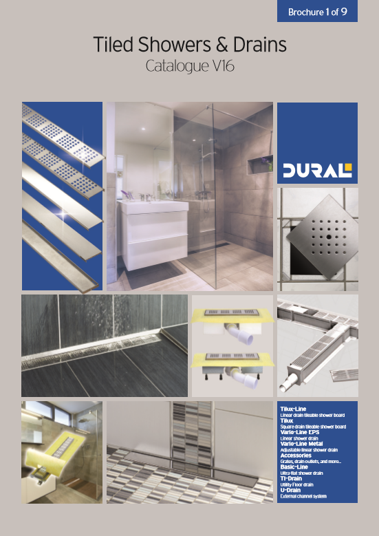 01 Tiled showers and Drains Brochure