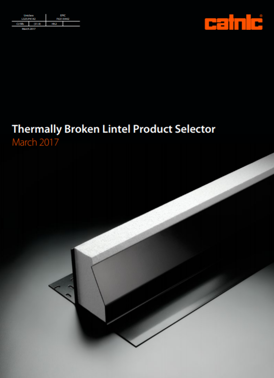 Thermally Broken Lintel Product Selector Brochure