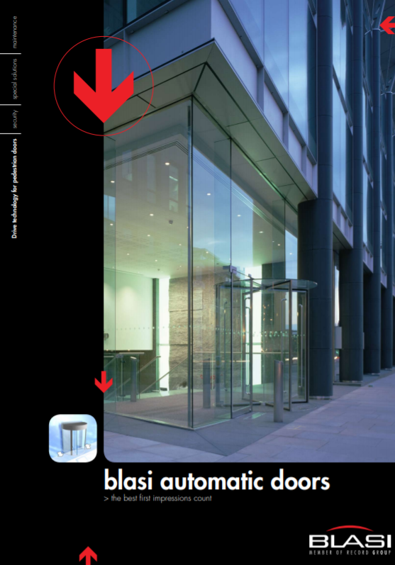 Blasi Sliding Doors Brochure