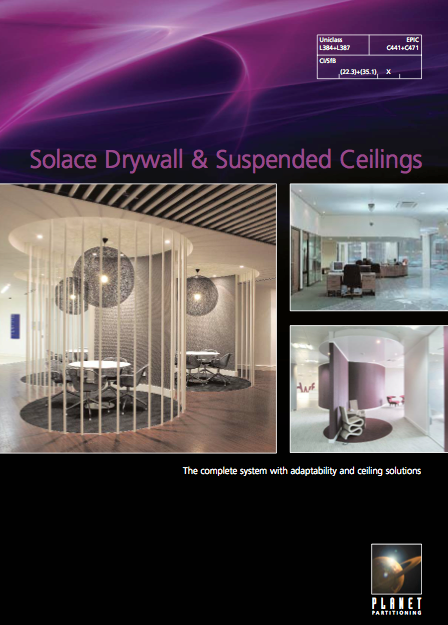 Solace Drywall & Suspended Ceilings Brochure