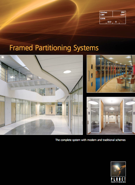 Framed Partitioning Systems Brochure