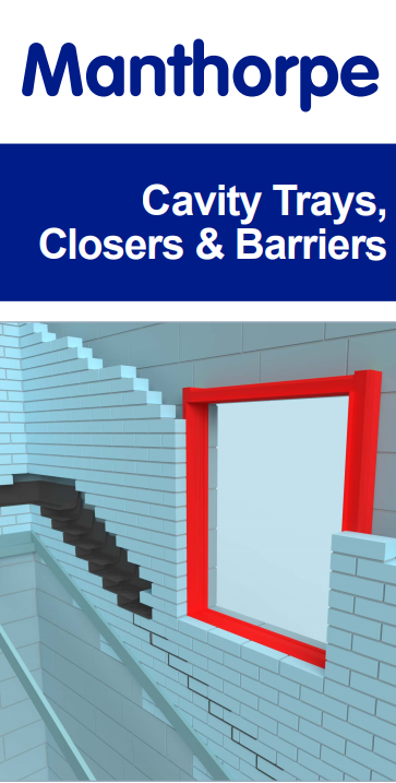Manthorpe Cavity Trays, Closers & Barriers Brochure