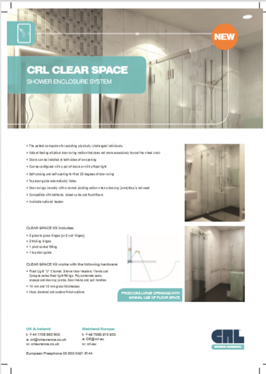CRL CLEAR SPACE  Brochure