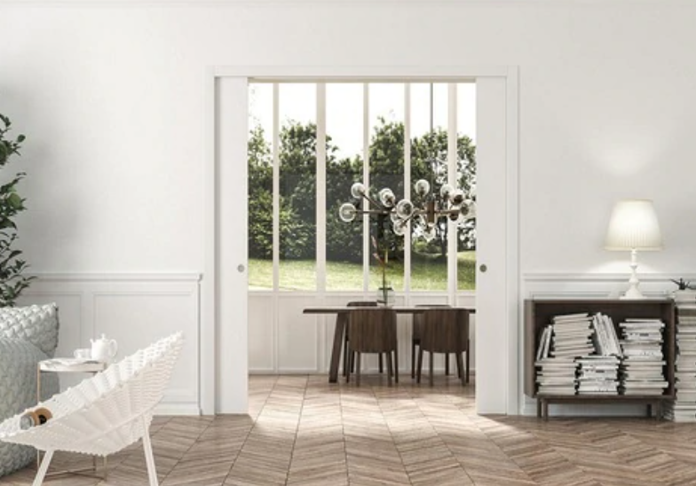 The Classic Double Pocket Door System