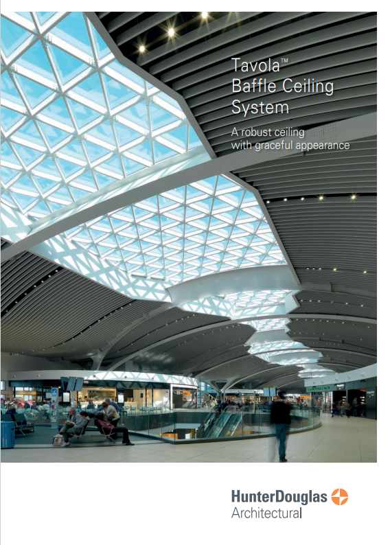Tavola™ Baffle Ceiling System Brochure