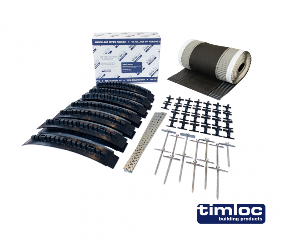 6m roll out dry fix ridge kit