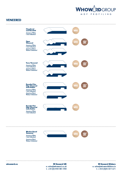 Veneered Brochure