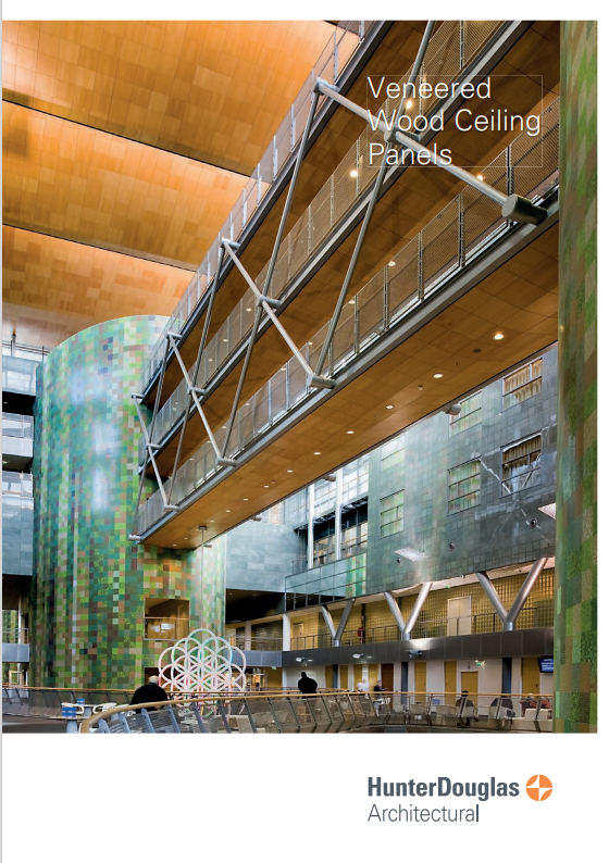 Veneered Wood Ceiling Panels Brochure
