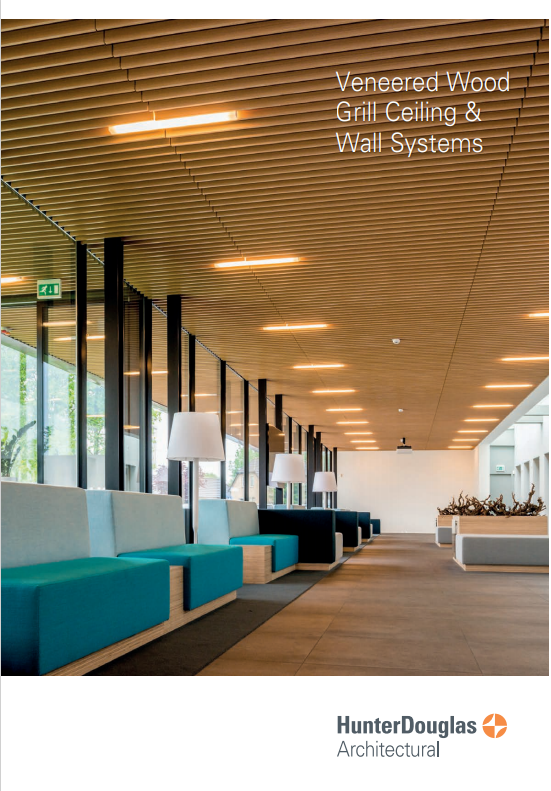 Veneered Wood Grill Ceiling & Wall Systems Brochure