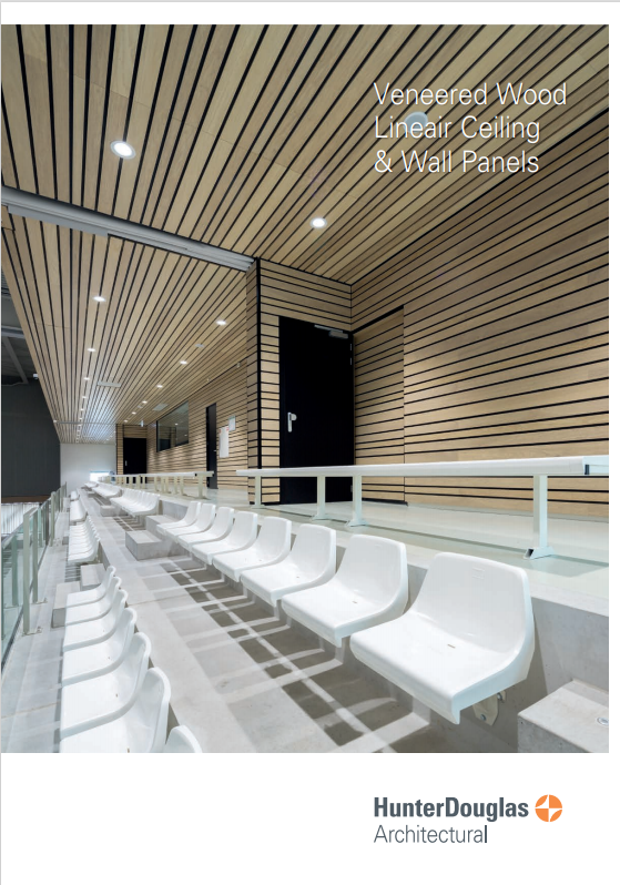 Veneered Wood Ceiling & Wall Panels Brochure